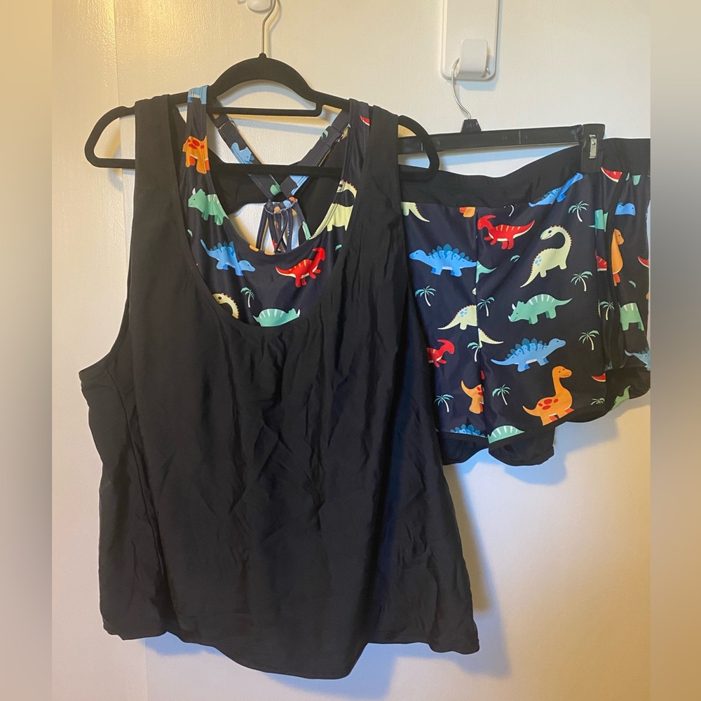 3 piece swimsuit set